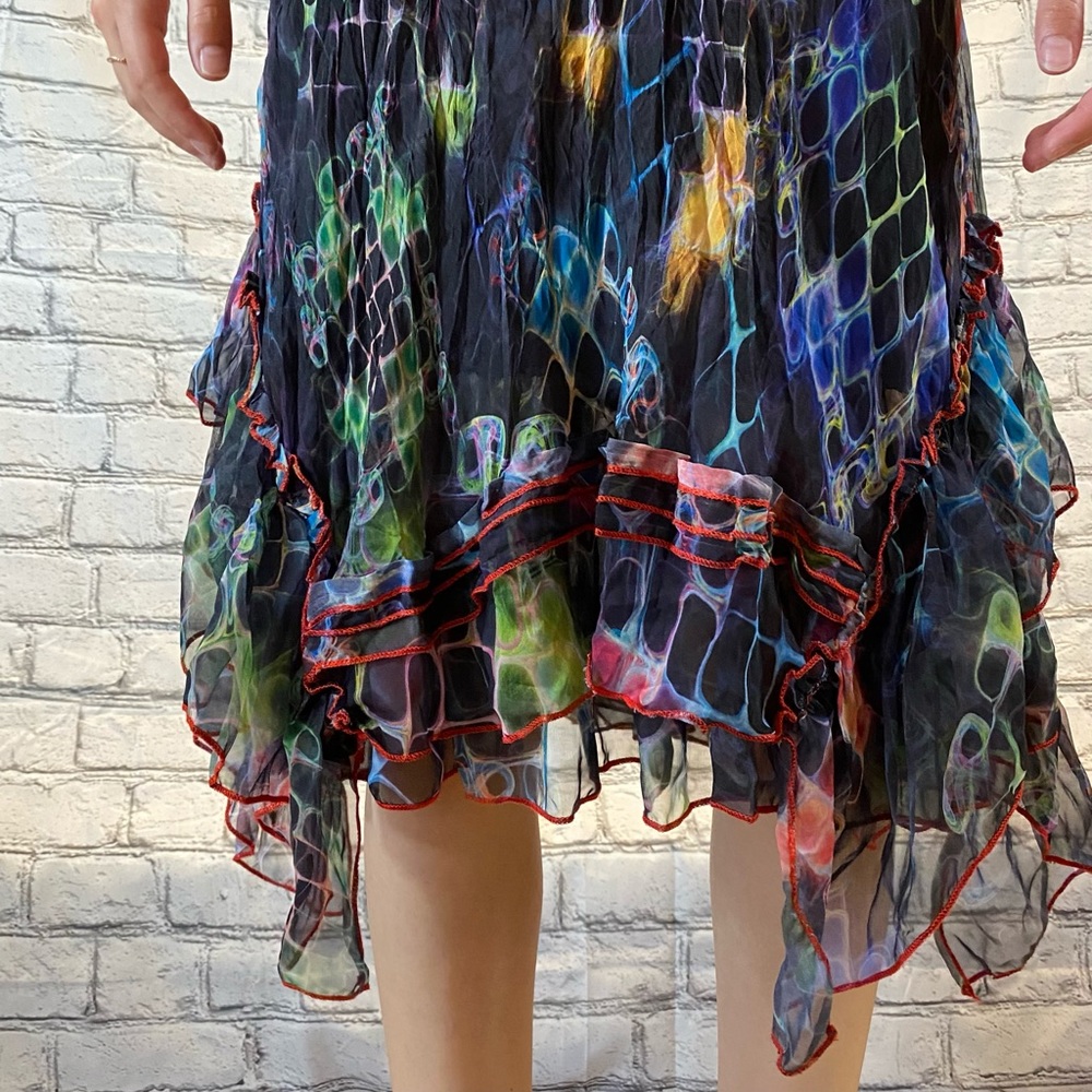 AMAZING vintage mesh layered dress !!